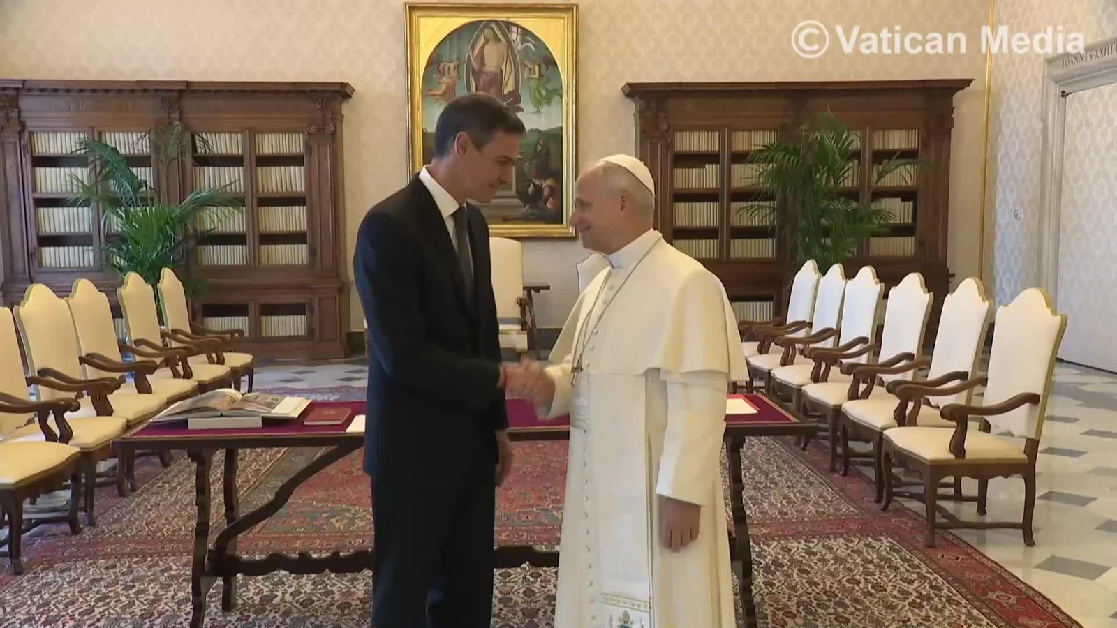 va papa con sanchez