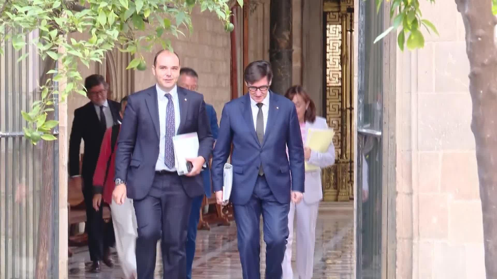 M017-BARCELONA REUNION GOVERN GENERALITAT