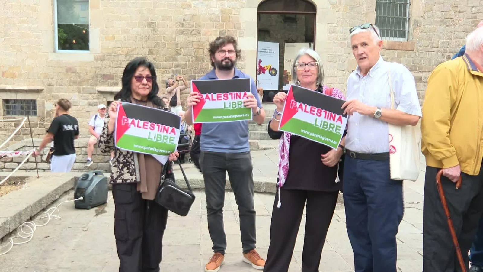 S024-VARIOS PROTESTAS APOYO PALESTINA