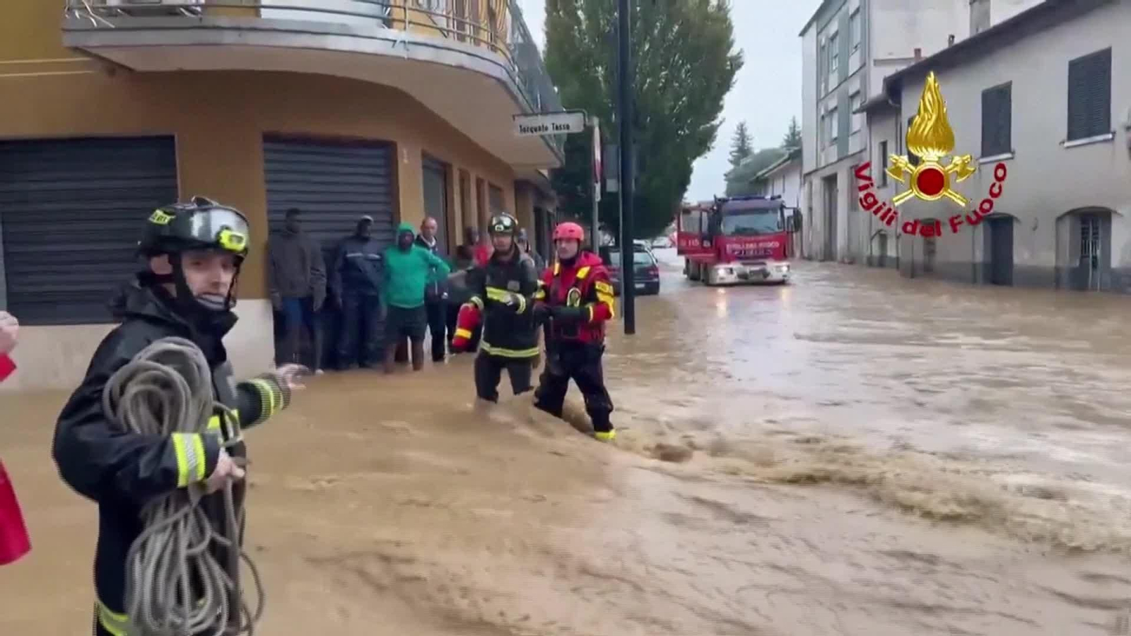 L057-ITALIA INUNDACIONES EN EL NORTE DE ITALIA
