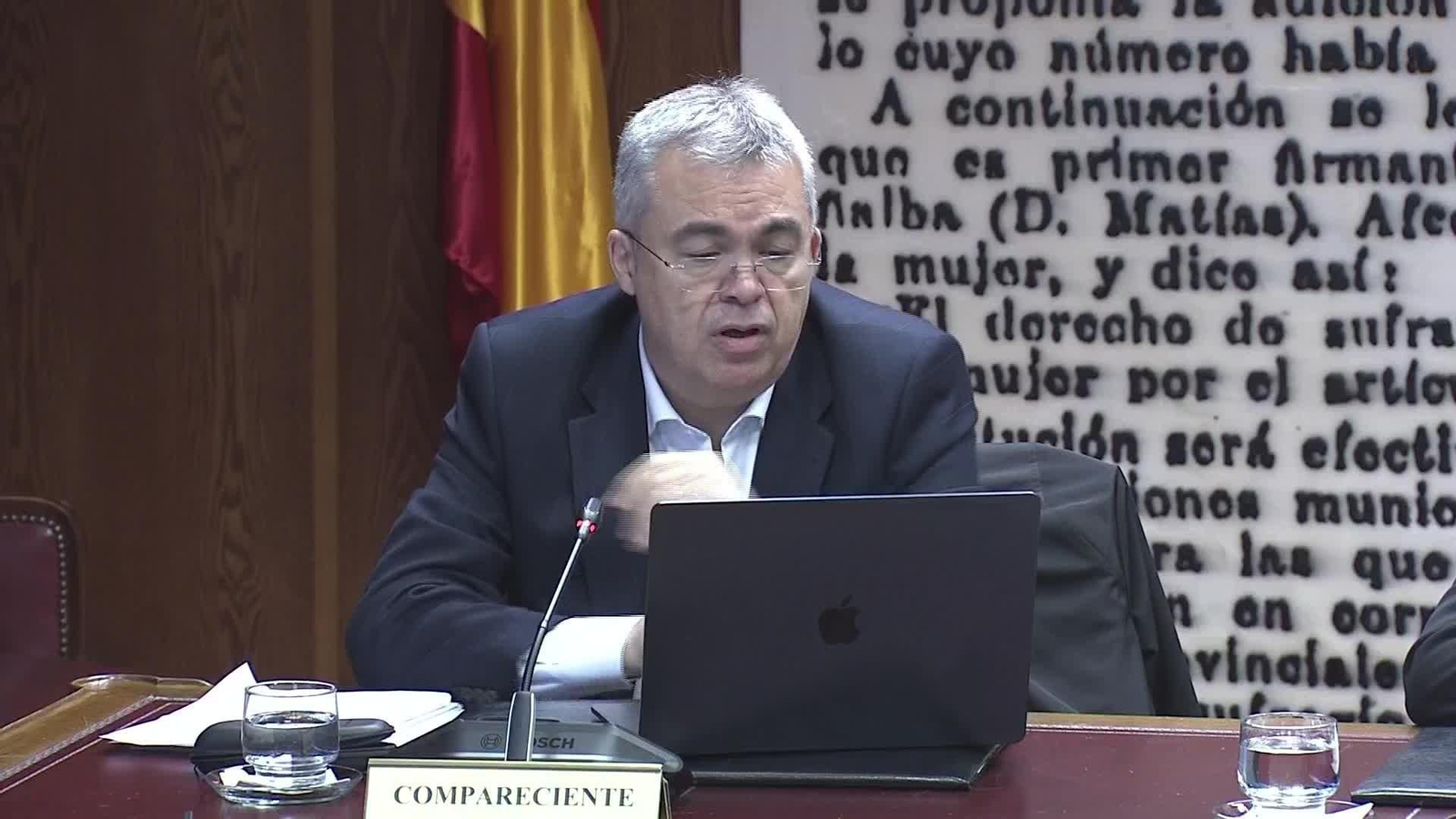 X015-SENADO DECLARACION SANTOS CERDAN COMISION