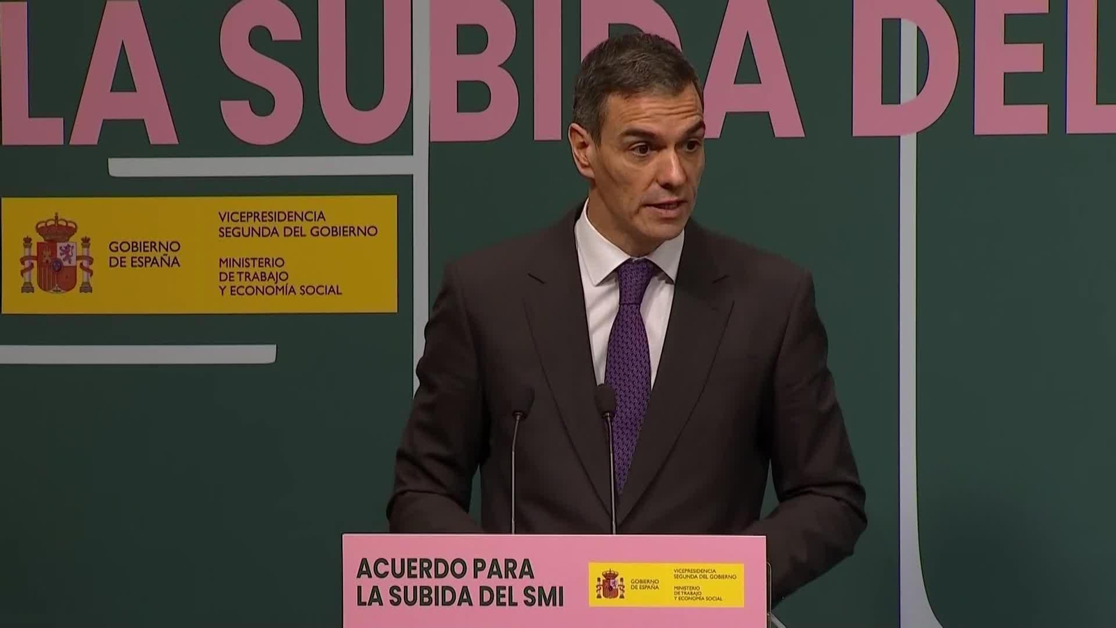 va total sanchez le pido a la patronal que cumpla su parte