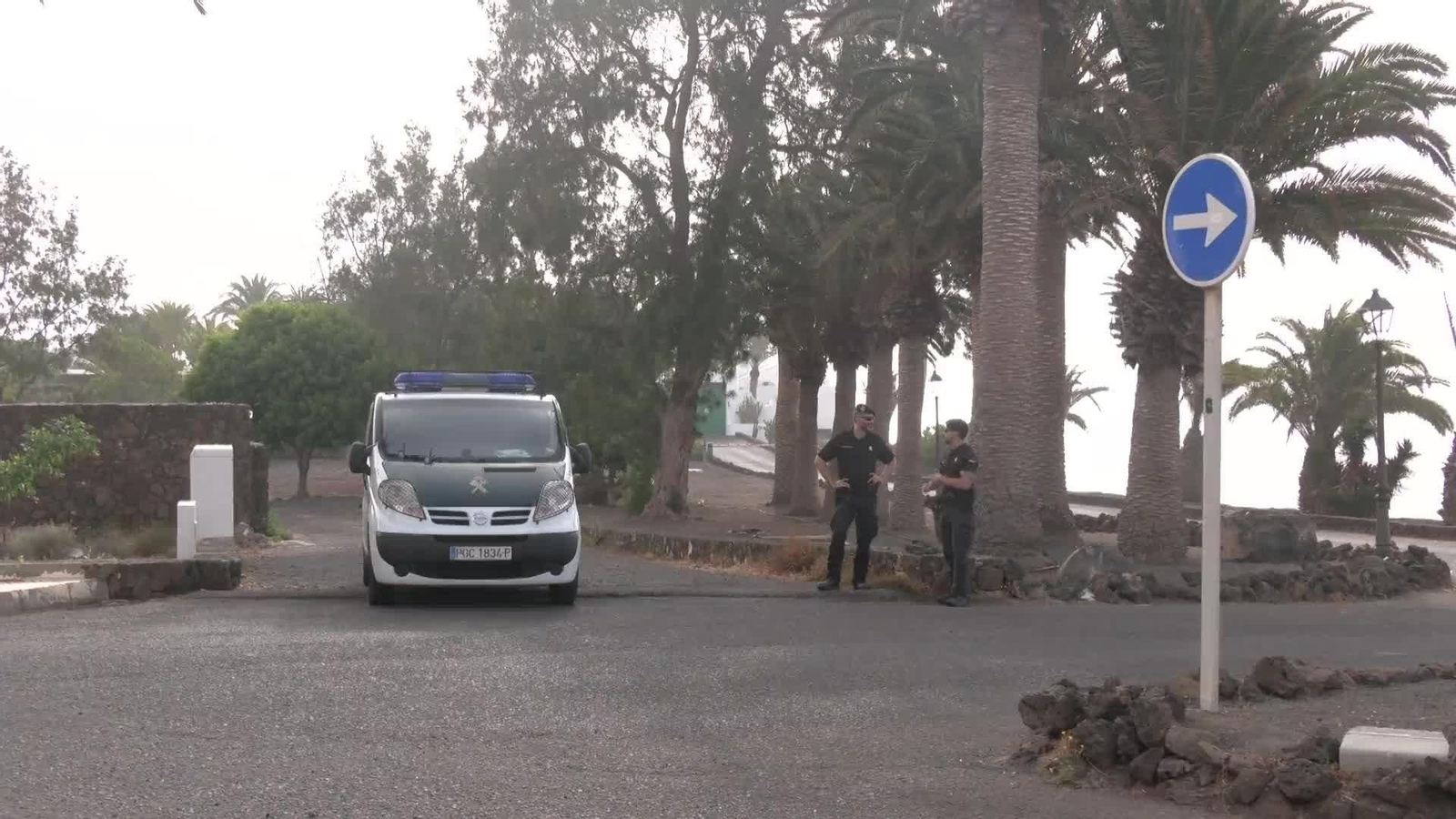 S026-LANZAROTE SEGURIDAD LA MARETA LLEGADA SANCHEZ