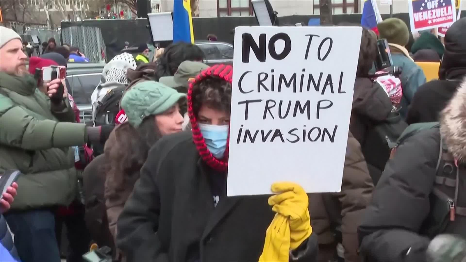 va protestas corte federal