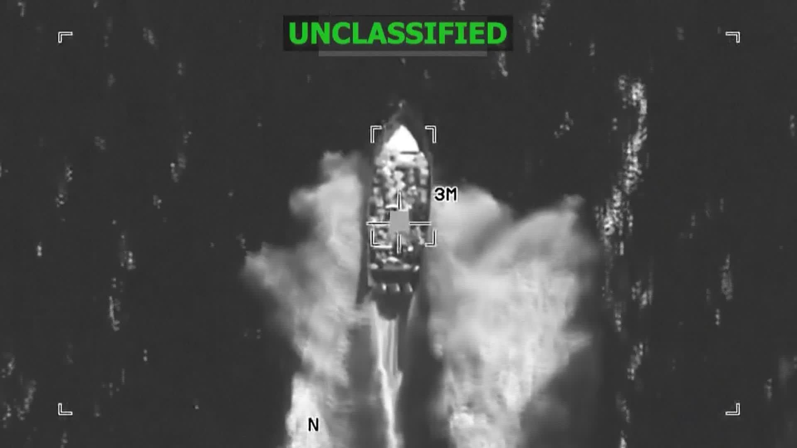 V006-EN EL MAR ATAQUE EEUU A NARCOLANCHA PACIFICO