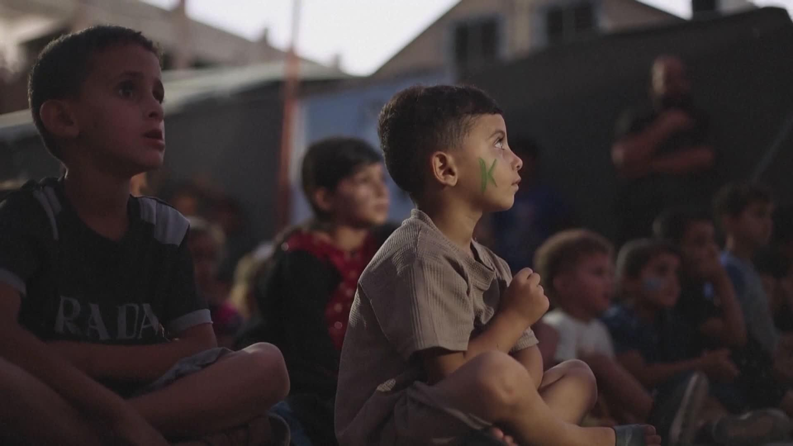web gaza cine al aire libre para niños