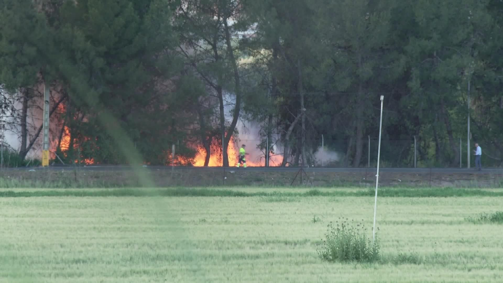 M087-SEVILLA INCENDIO VERTEDERO