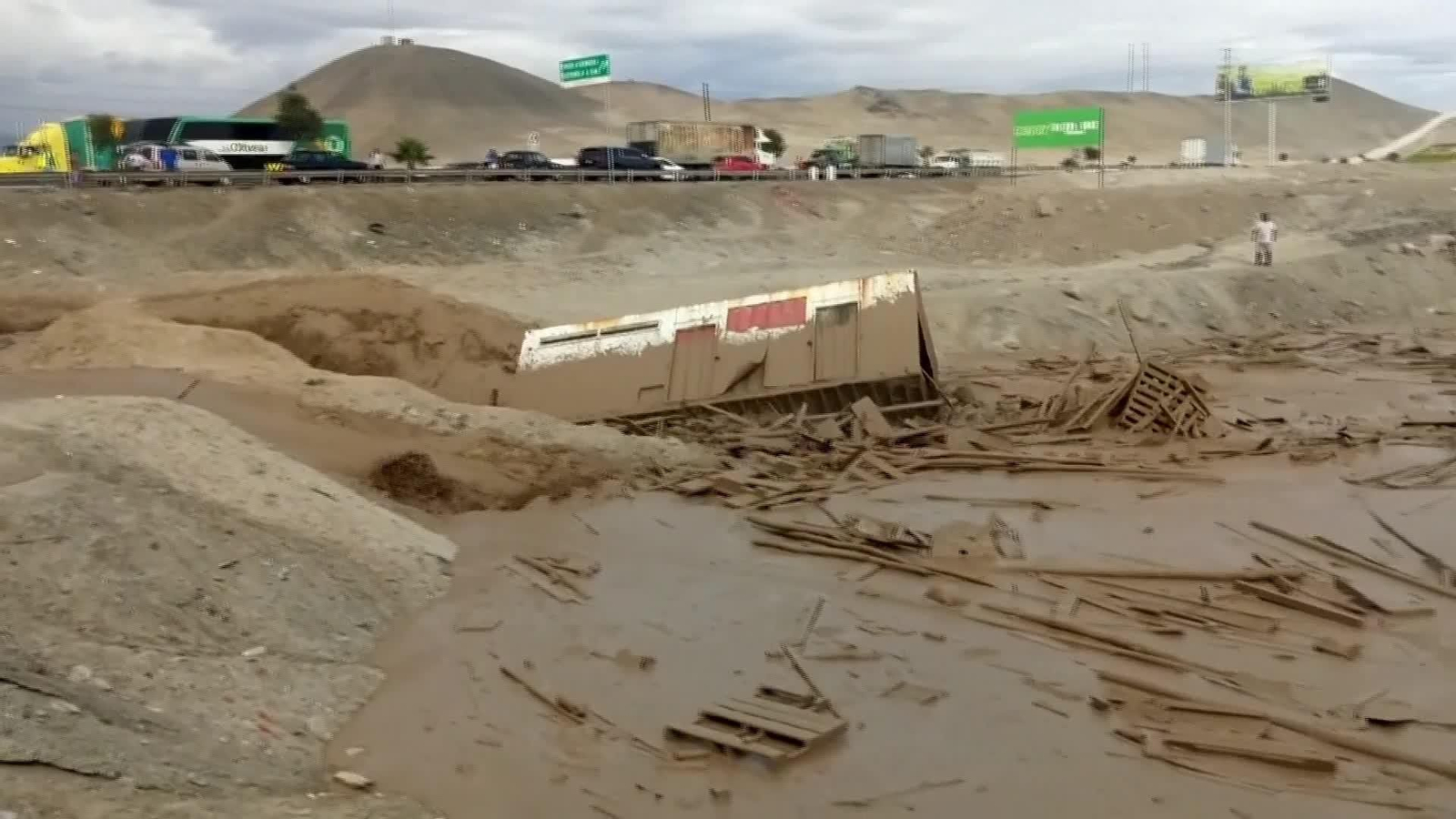 J057-PERÚ FENOMENO EL NIÑO RIESGO HABITANTES