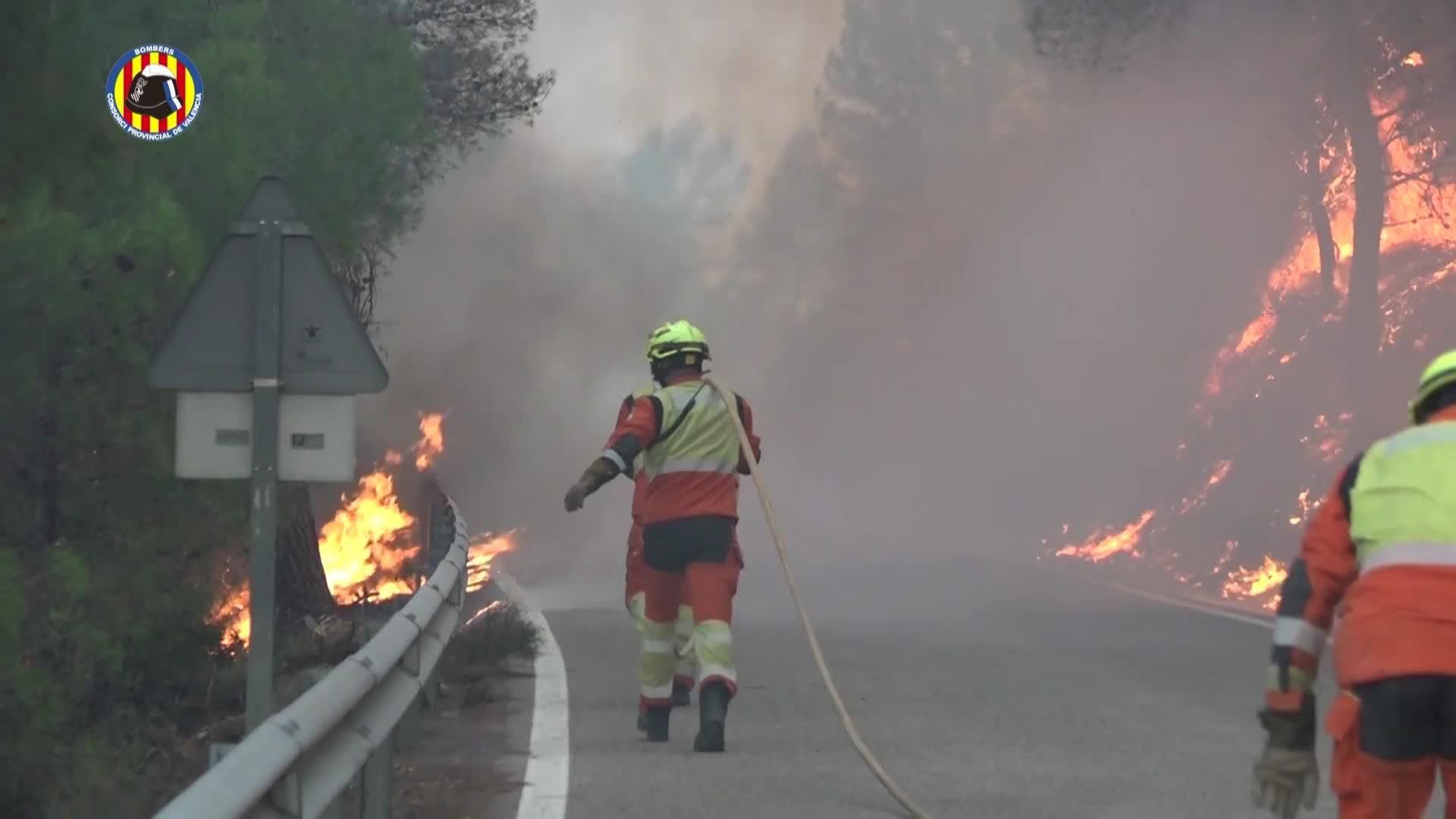 X016-EDI VALENCIA INCENDIO TUEJAR