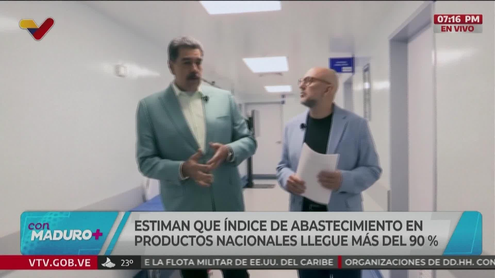 M005-VENEZUELA ENTREVISTA MADURO