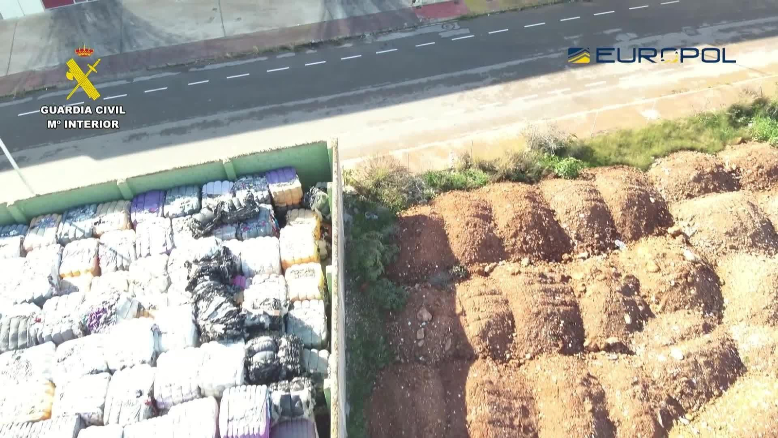 X047- IMAGENES GUARDIA CIVIL OP TRAFICO RESIDUOS