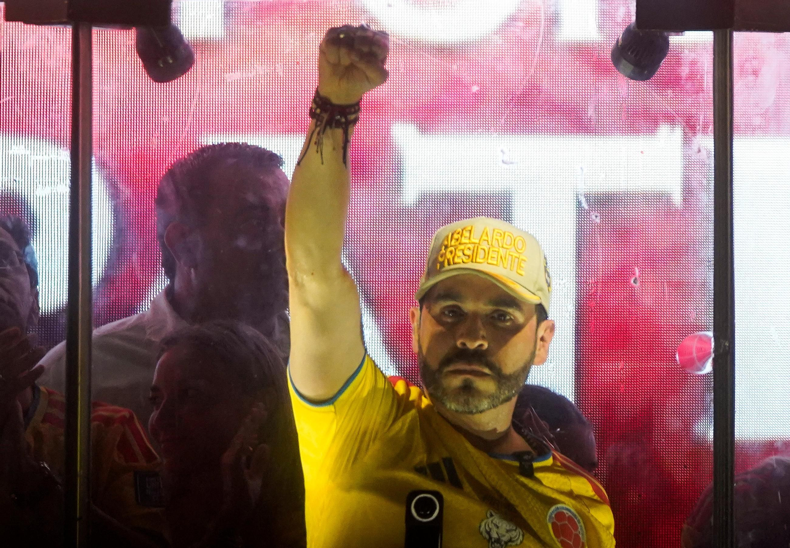 El candidato de extrema derecha Abelardo de la Espriella