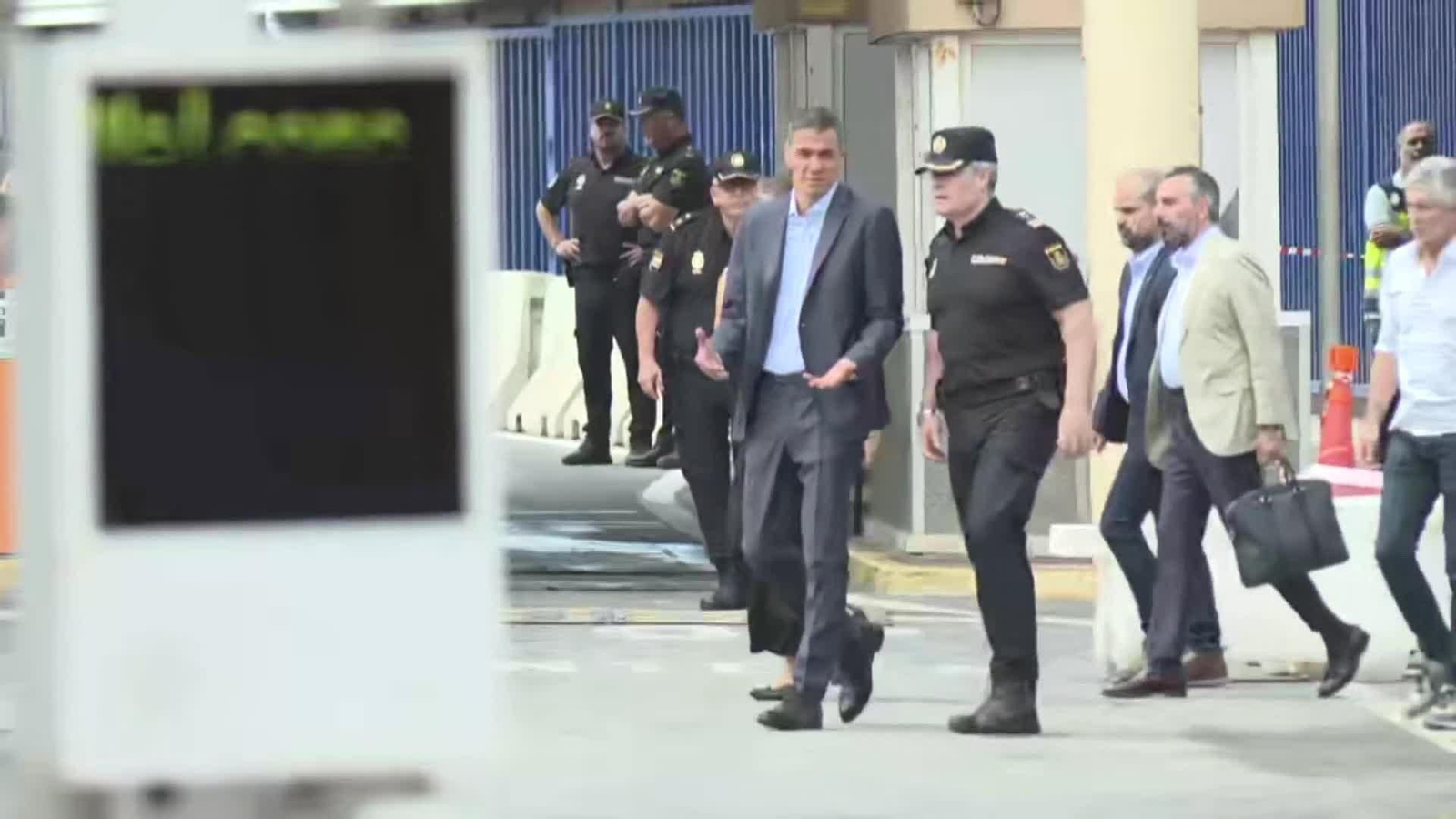 va sanchez con policia y gcivil