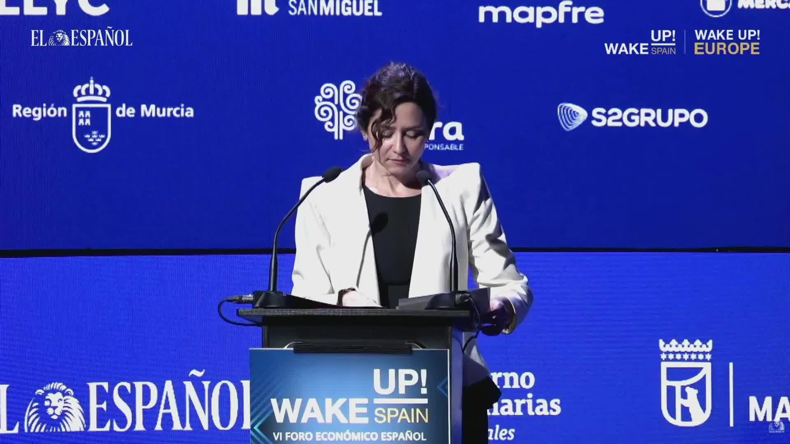 M031-MADRID AYUSO FORO WAKE UP SPAIN