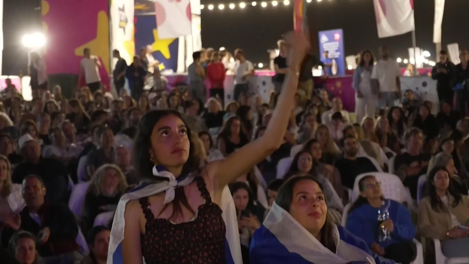 va israelies celebran eurovision
