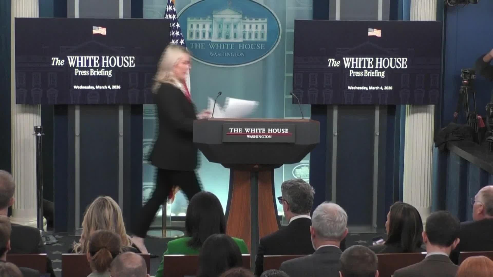 J011-EEUU DECLARAONES LEAVITT SOBRE ESPAÑA