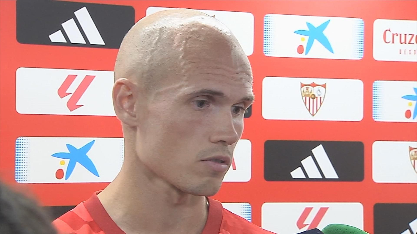 Jon Guridi, jugador del Sevilla