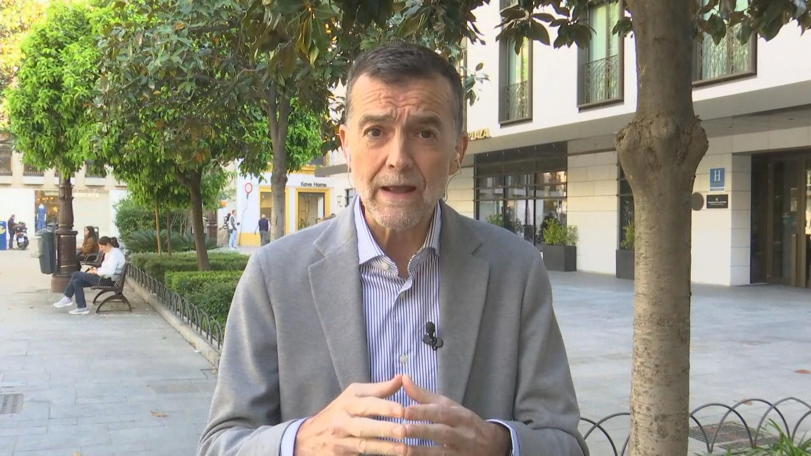 X016 SEVILLA ENTREVISTA ANTONIO MAILLO MEDIASET.Duplicate frame 1262