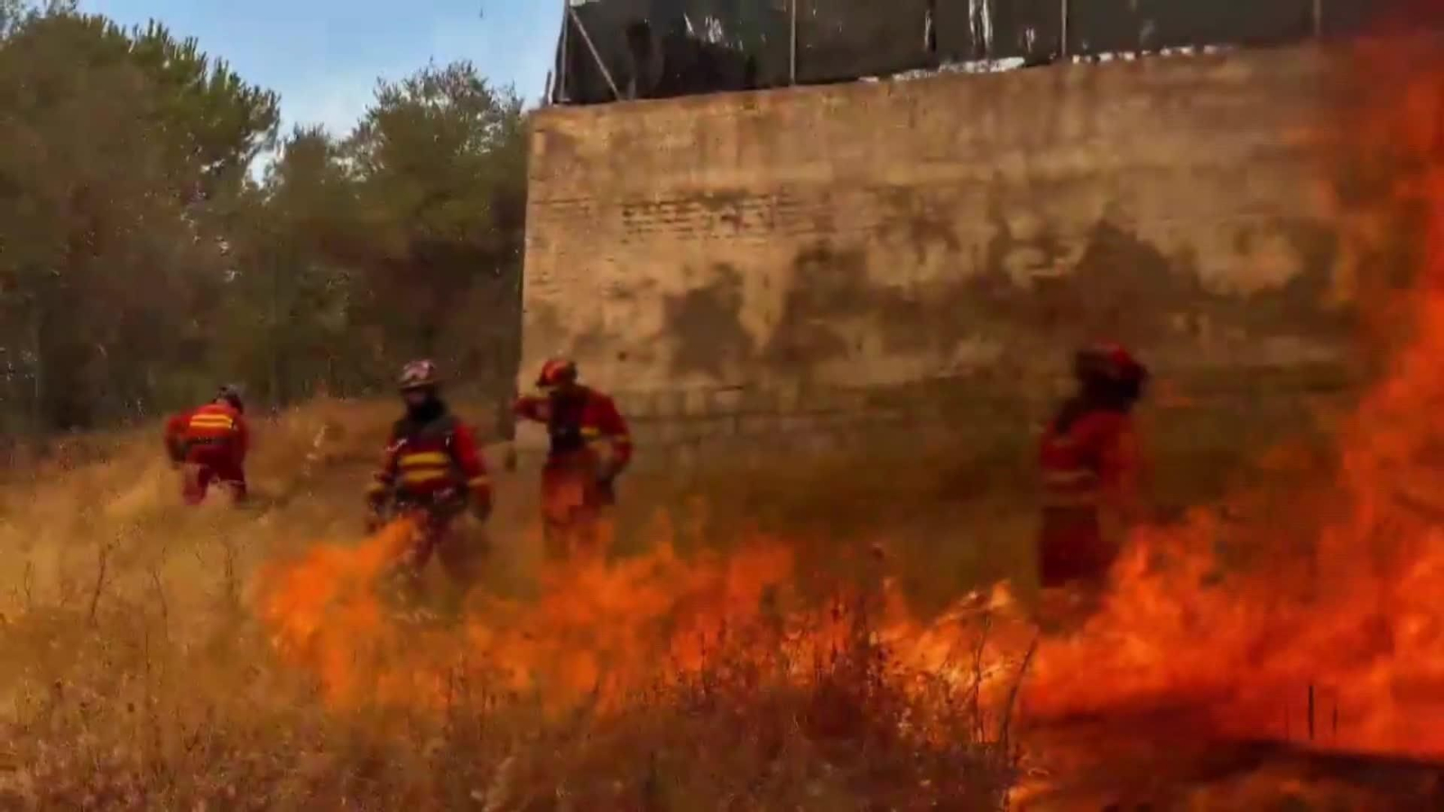 web situacion incendios tarde