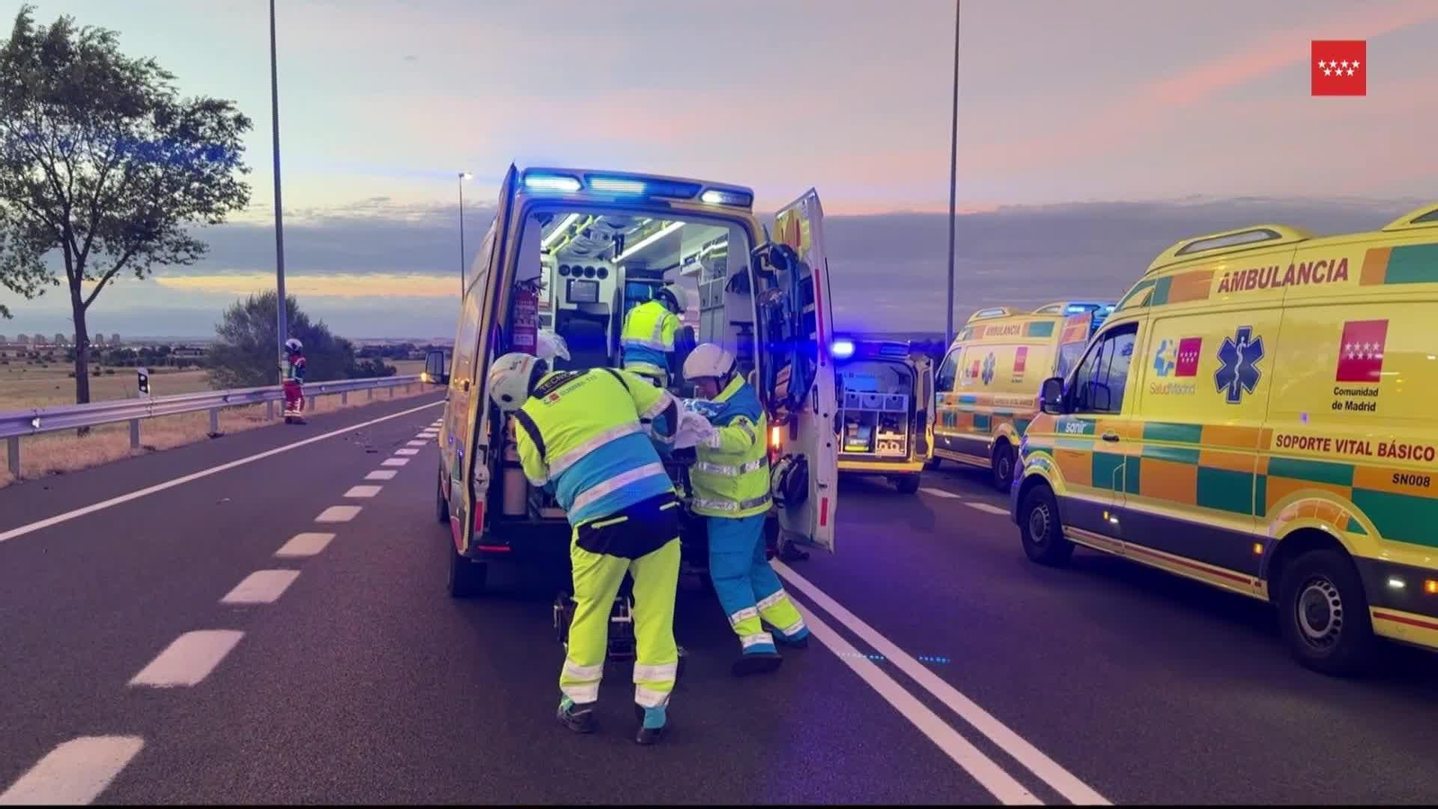 V018-MADRID ACCIDENTE 112