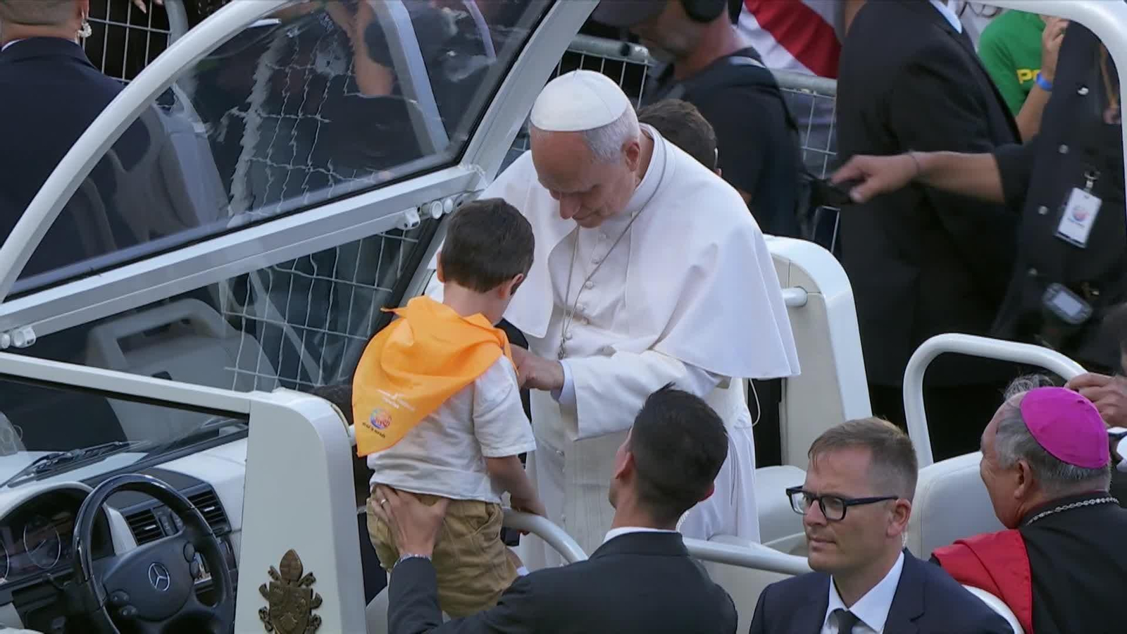 web la huella del papa