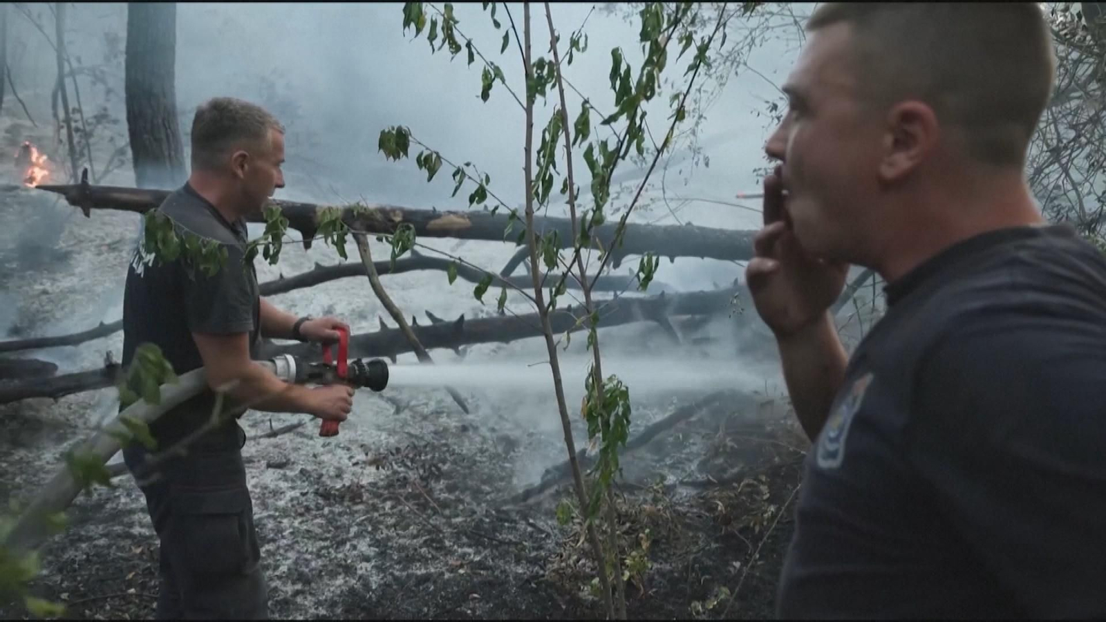 serbia bomberos incendio