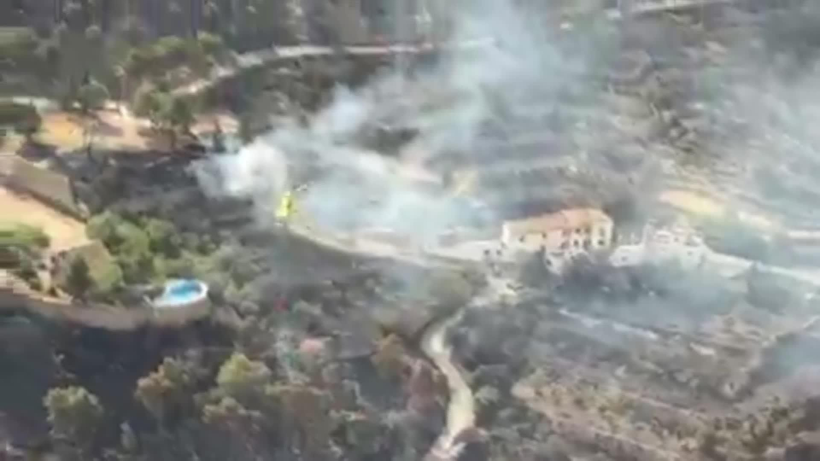 X034-MURCIA INCENDIO FORESTAL GARRES Y LAGUES
