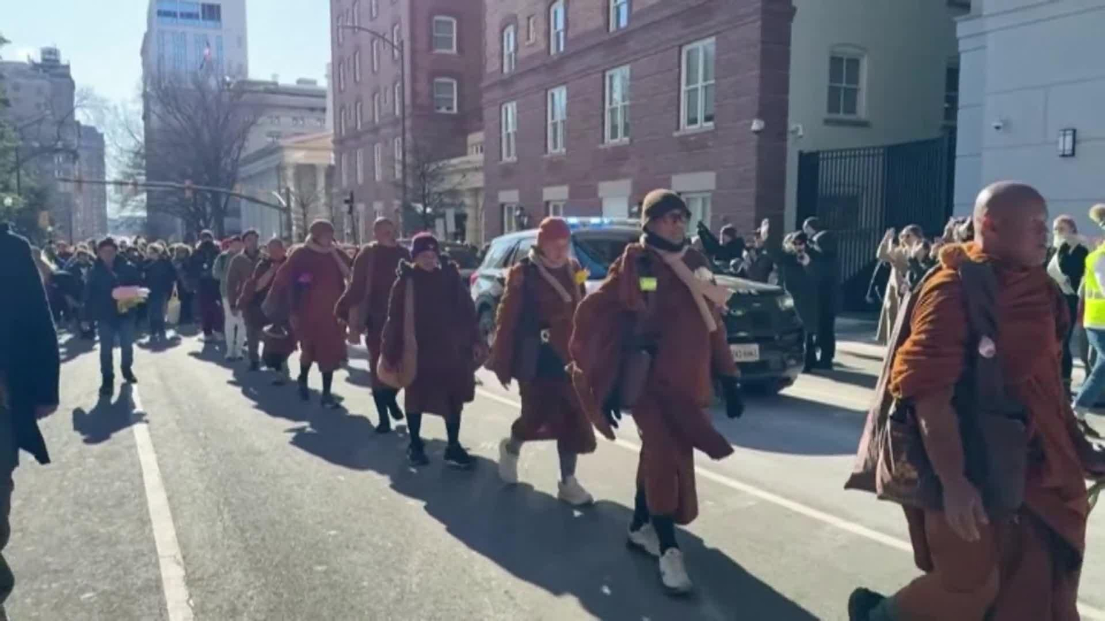 web budistas camino a washington