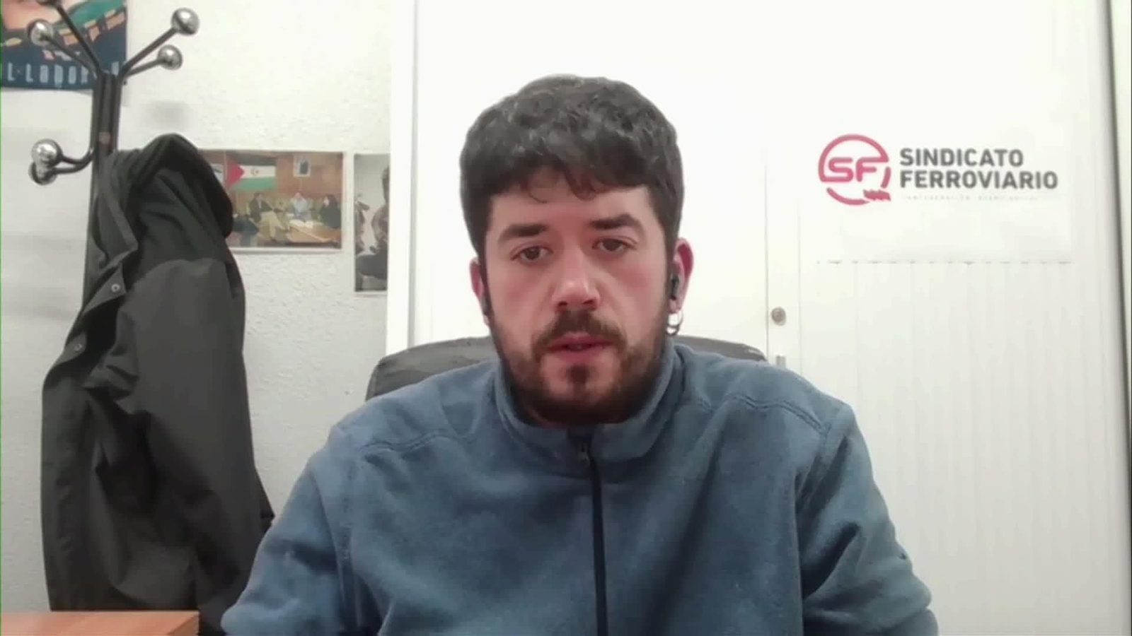 L020-MADRID ENTREVISTA SINDICATO FERROVIARIO