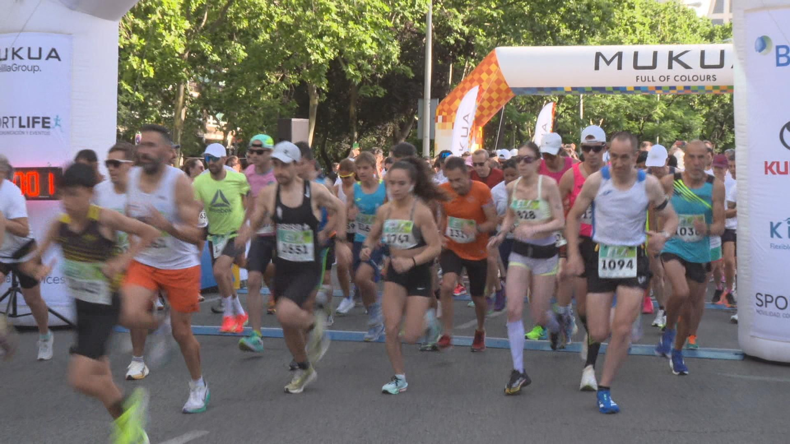 Más de 2.000 personas participan en la III edición de la Carrera Madrid con la ELA