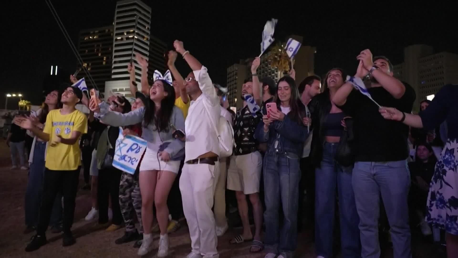 va israelies celebran eurovision