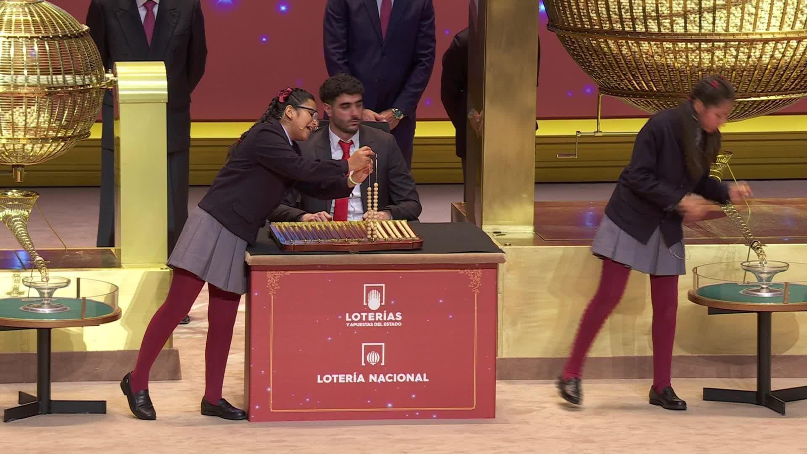 L014-MADRID SORTEO LOTERIA PREMIO GORDO