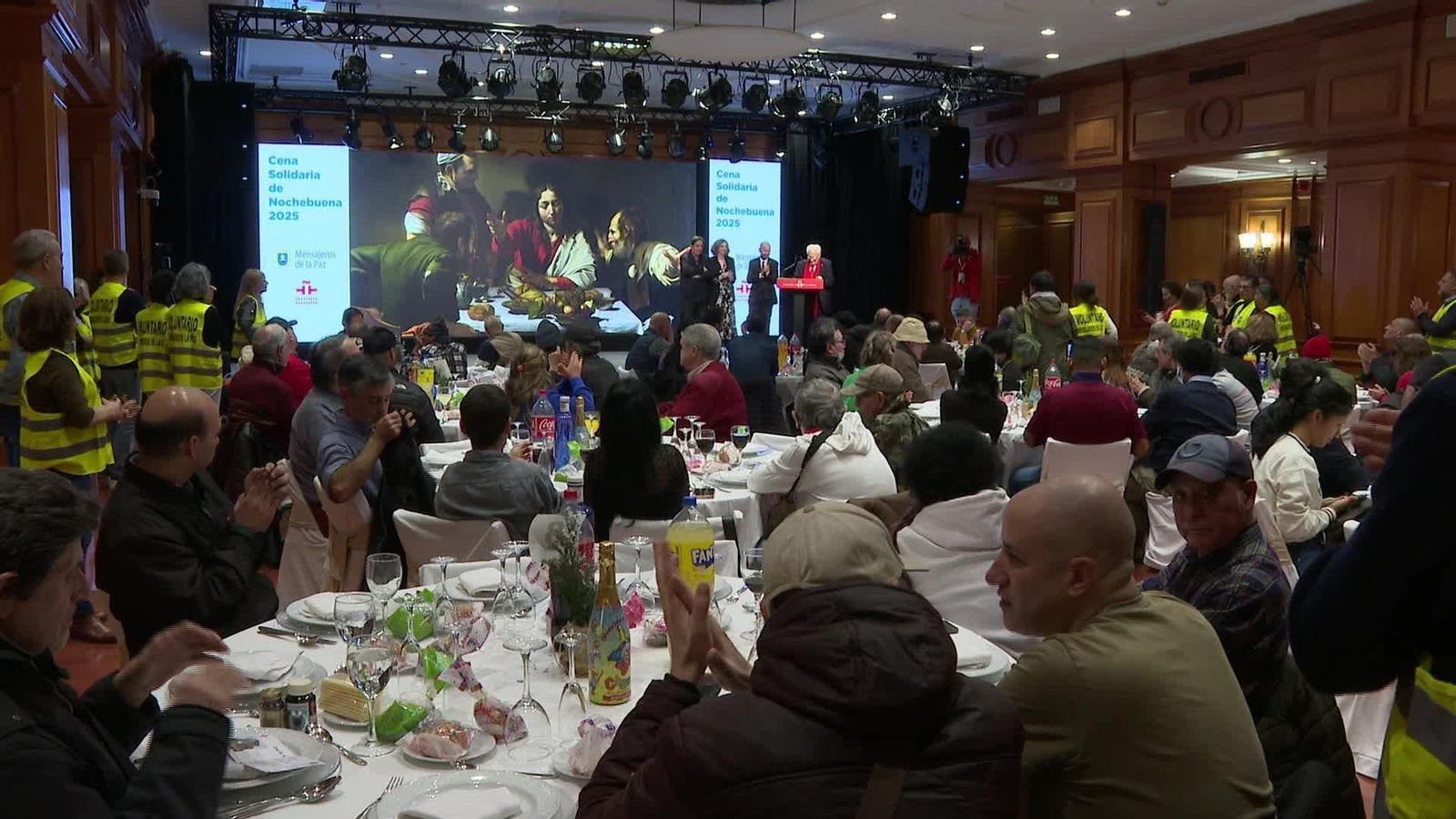 X046-MADRID CENA PADRE ÁNGEL