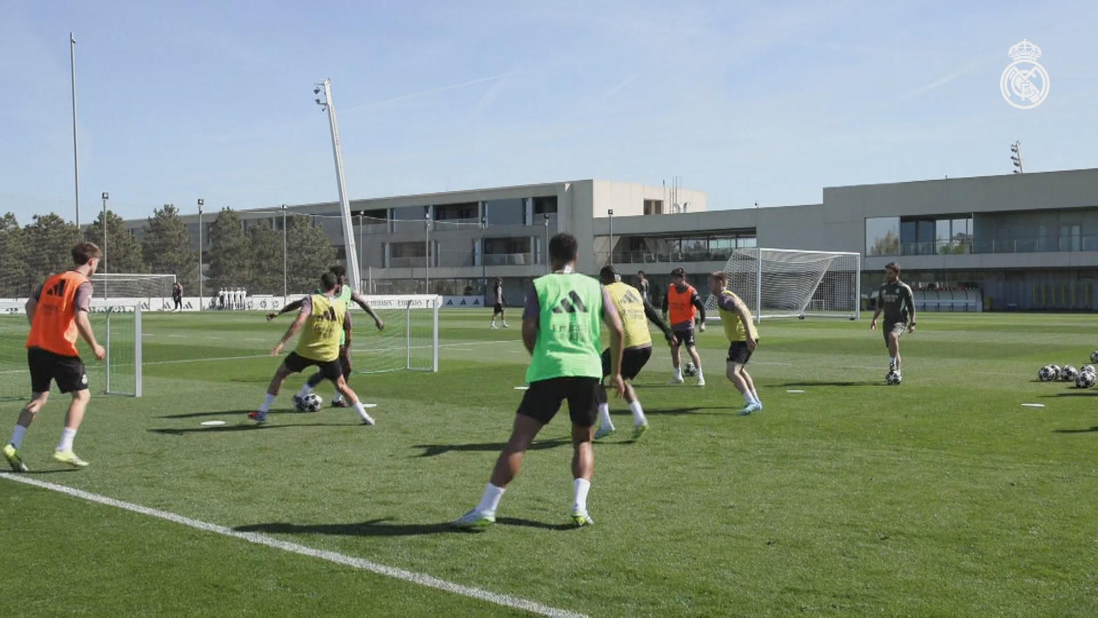 El Real Madrid prepara el partido contra el Bayern