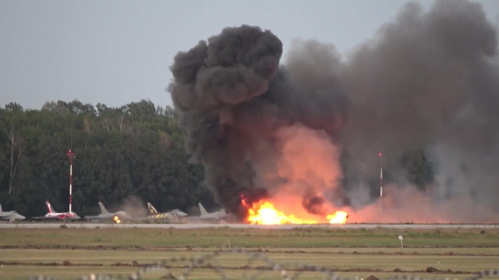 va accidente exhibicion aerea polonia