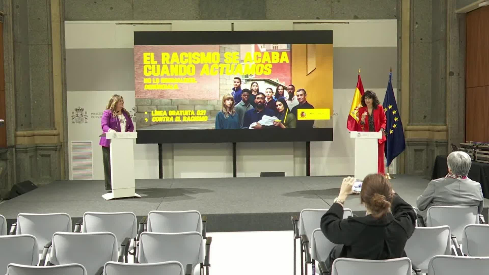 J038-MADRID CAMPAÑA RACISMO IGUALDAD