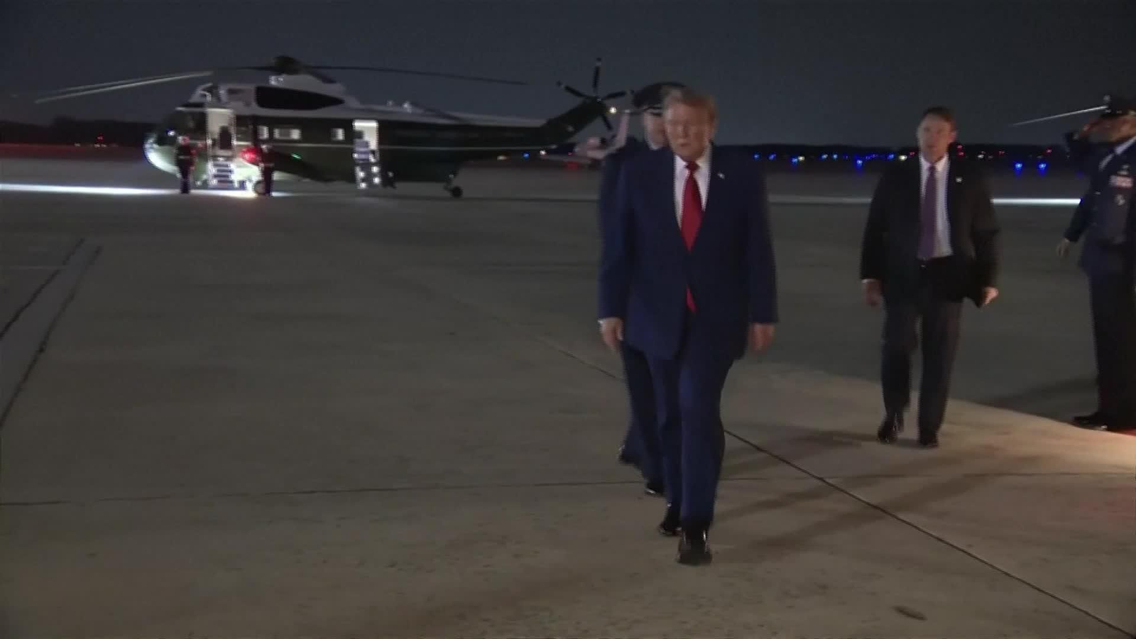 X006-EEUU TRUMP SOBRE EL CAMBIO DE AVION