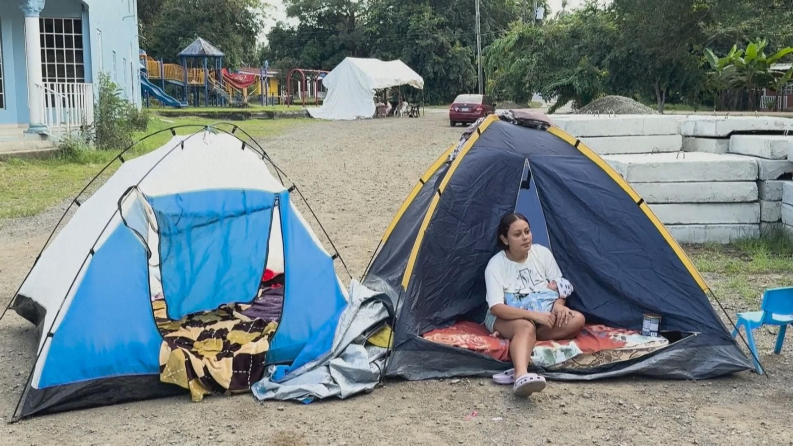 Damnificados terremoto Panamá