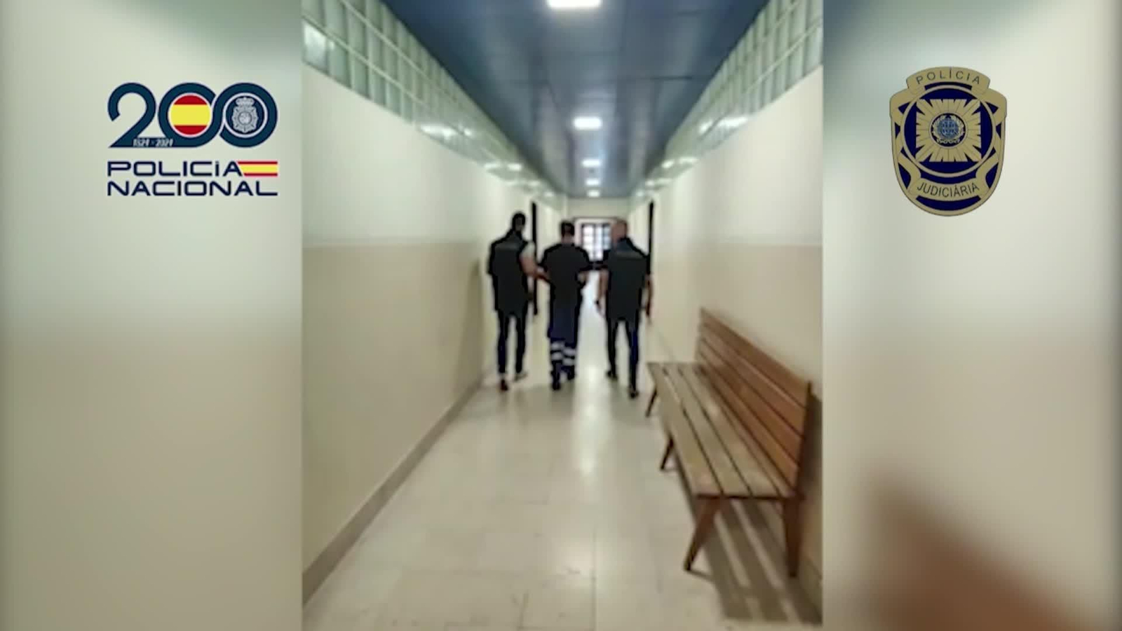 J033-IMAGENES POLICIA DETENIDO FUGITIVO PORTUGAL