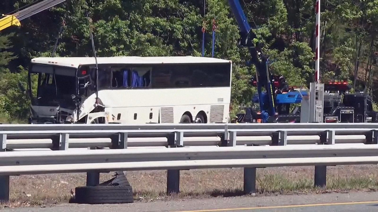 Accidente de autobús en Virginia
