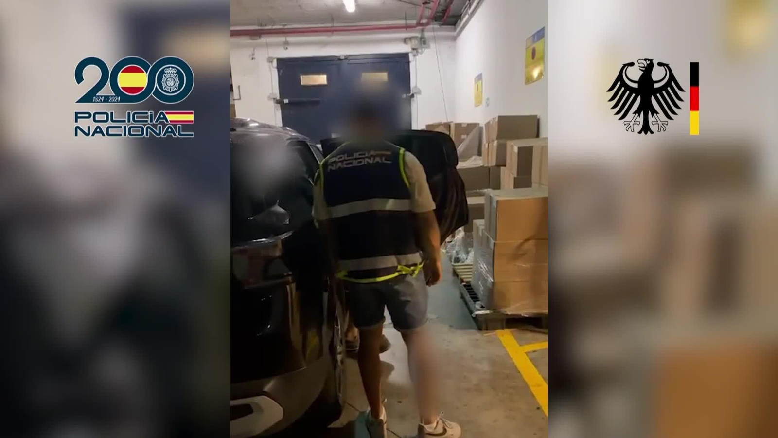 M010-IMAGENES POLICIA DETENCION NARCO ALEMAN