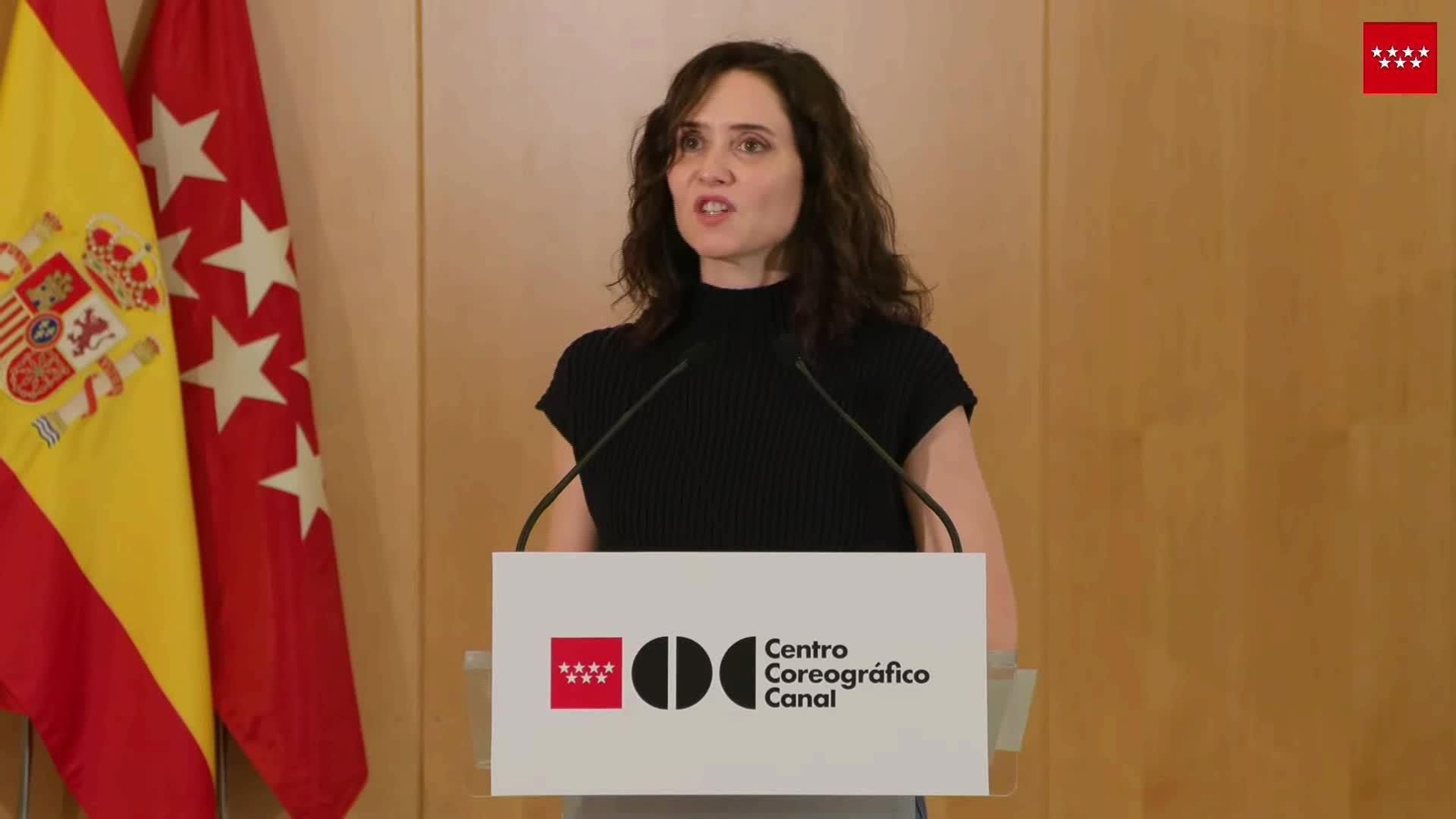 J080-MADRID AYUSO VISITA TEATROS DEL CANAL