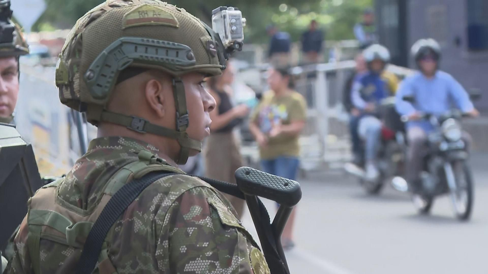 Frontera entre Venezuela y Colombia, en la ciudad de Cúcuta