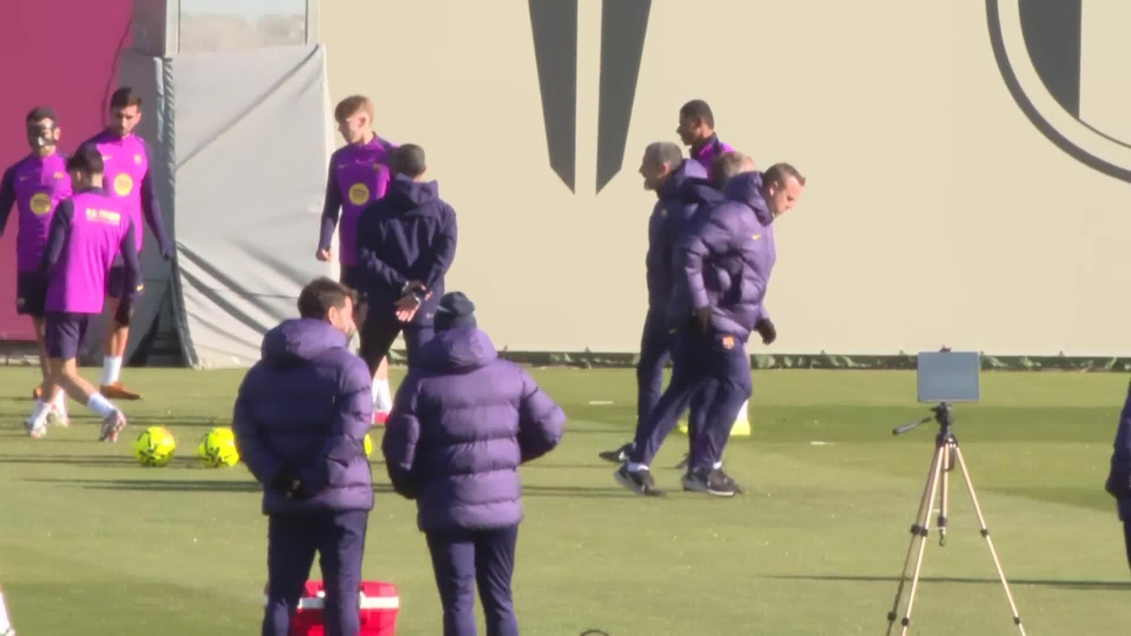 va ter estegen en entreno barsa