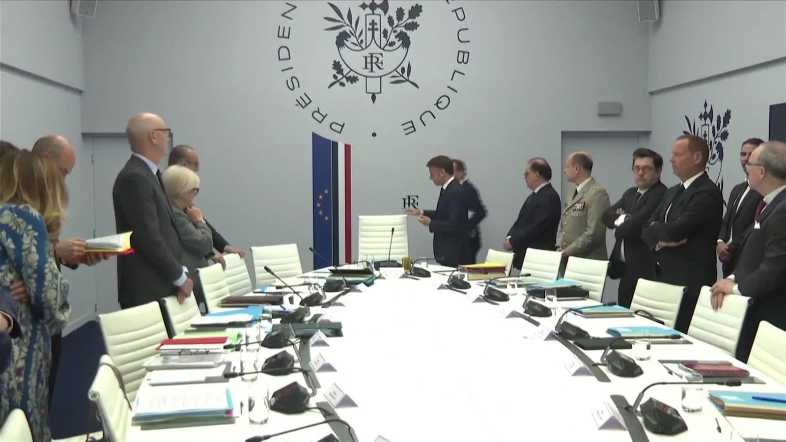 X004-FRANCIA REACCION MACRON ALTO EL FUEGO