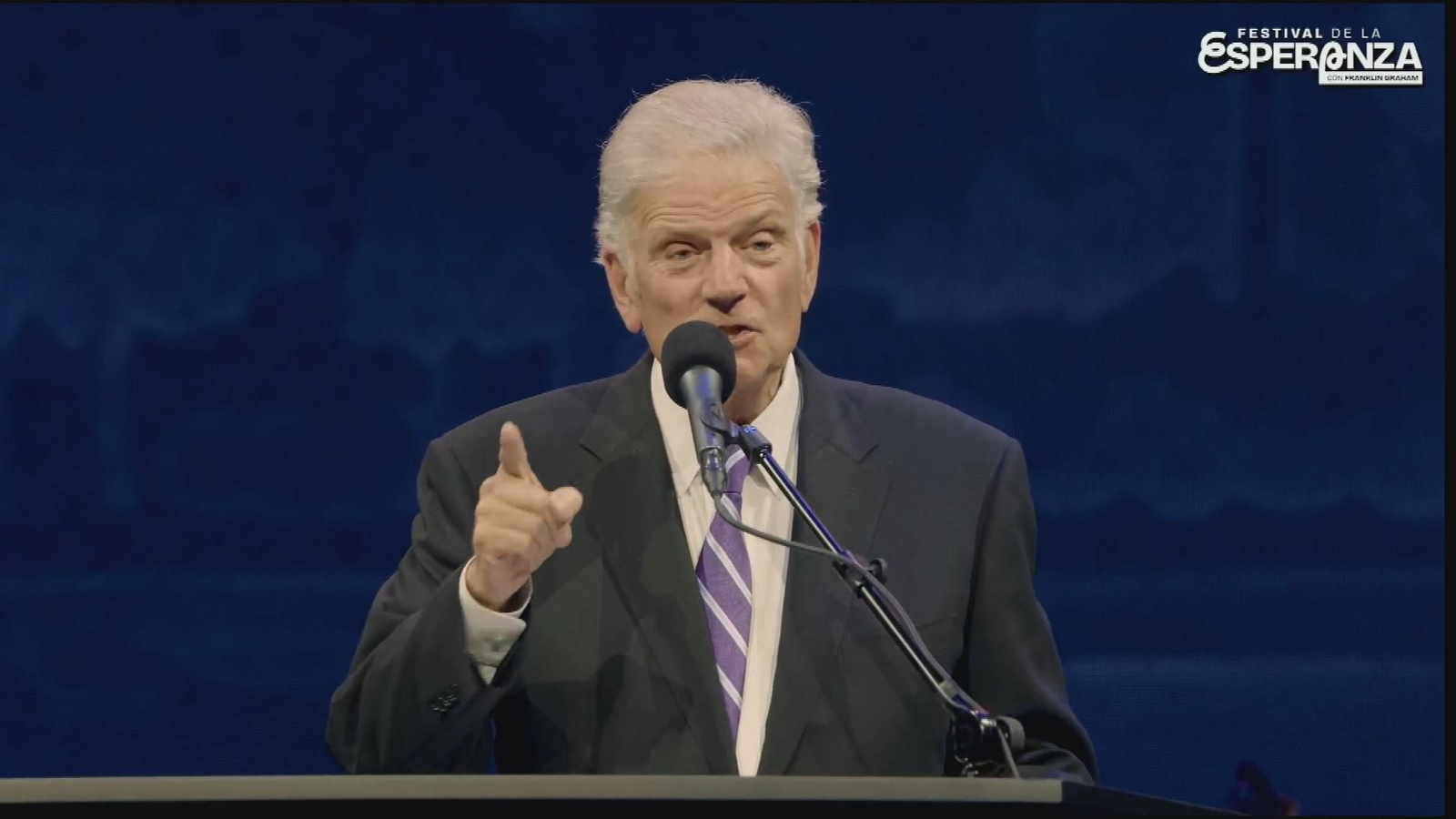 Franklin Graham el papa de Trump
