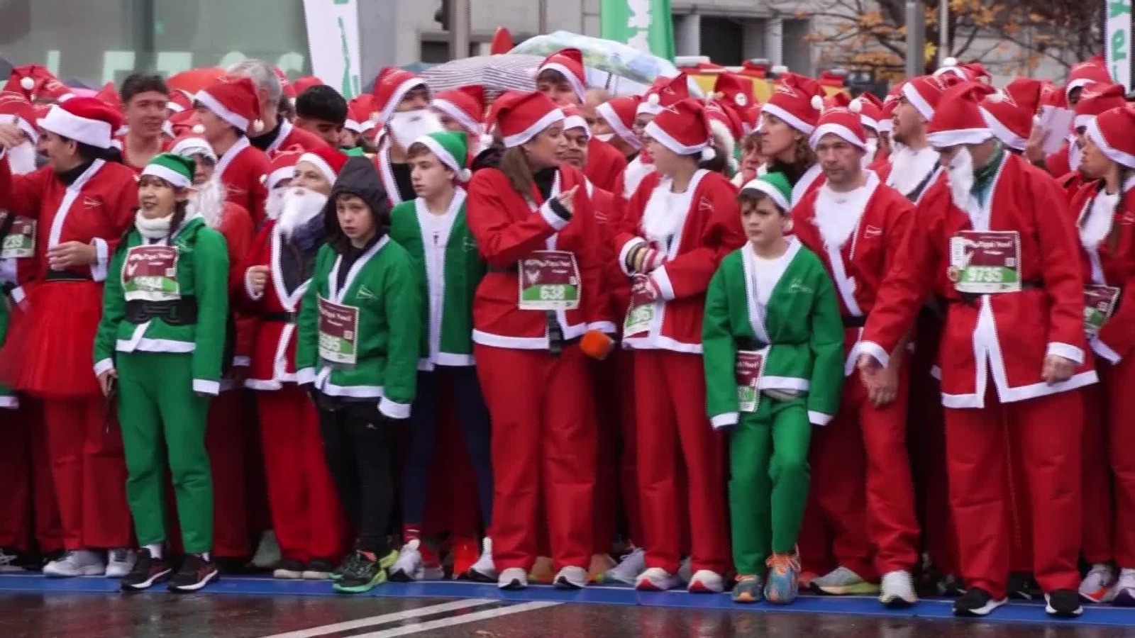 D034-MADRID CARRERA PAPA NOEL