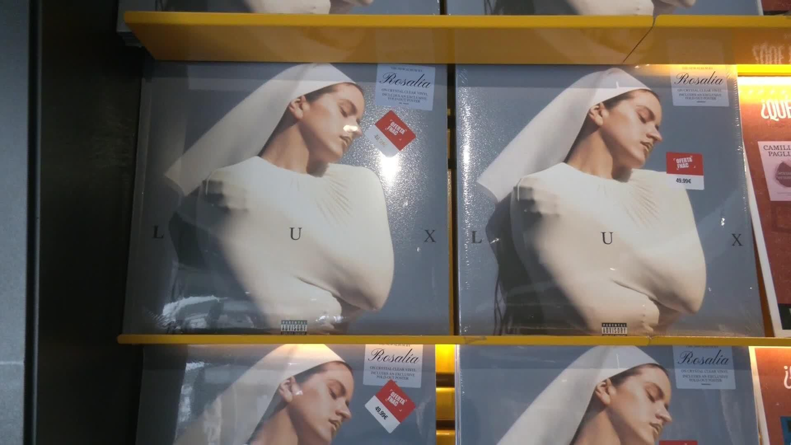 V031-VARIOS REACCIONES PUBLICACION DISCO ROSALIA