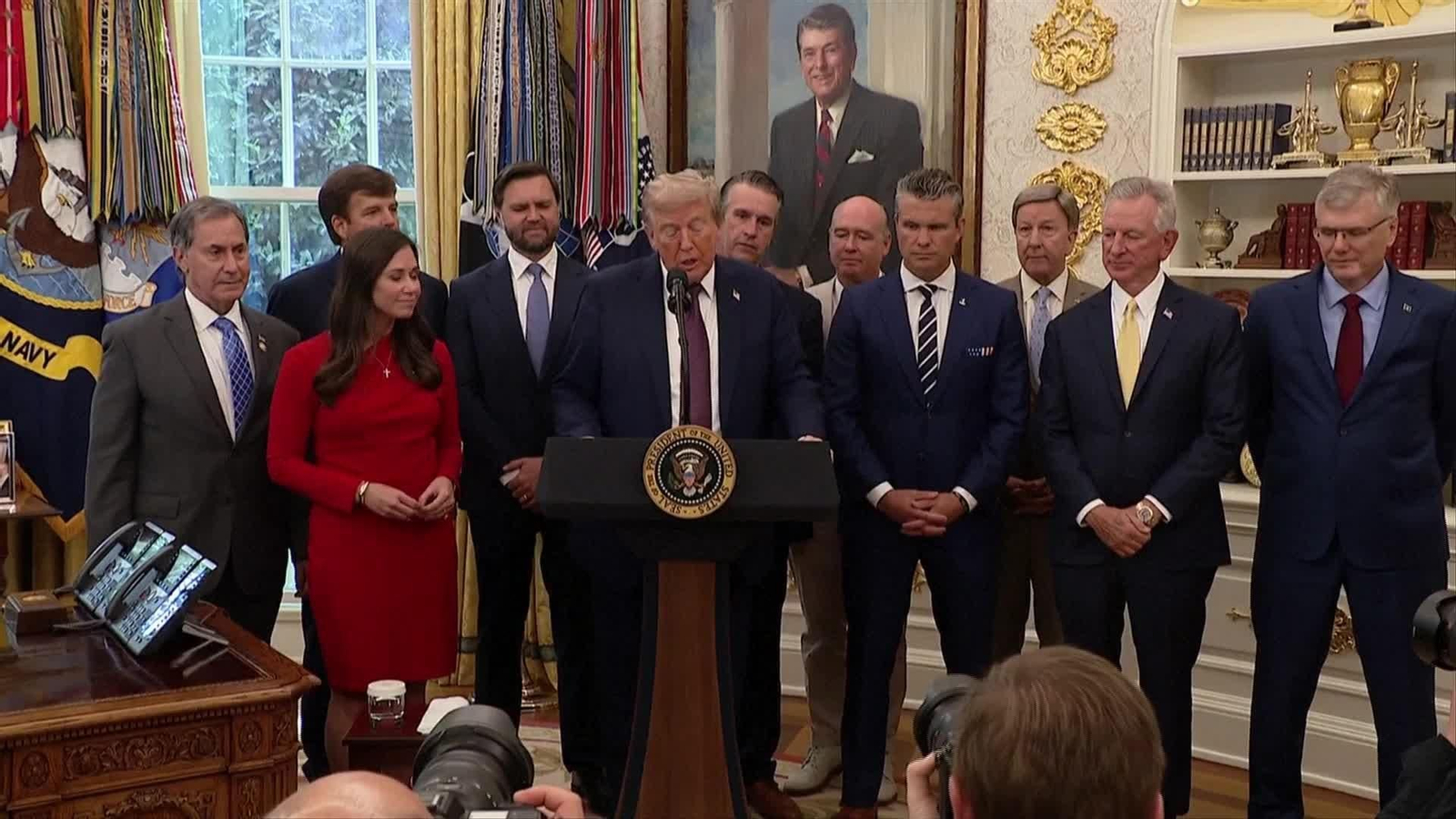 X007-EEUU DONALD TRUMP SOBRE SU SALUD