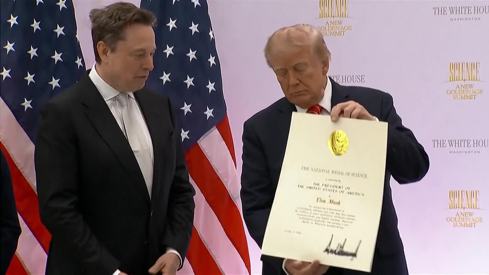 va trump y musk amigos de nuevo